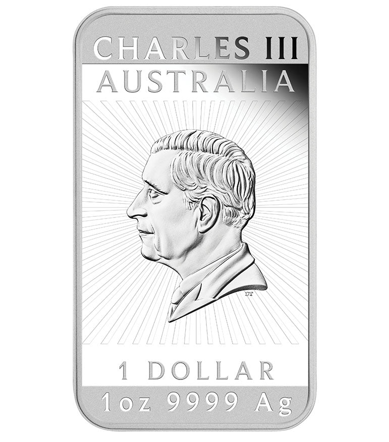2025 $1 Dragon 1oz Silver Proof Rectangular Coin