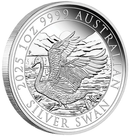 2025 $1 ANDA Perth Australian Swan 1oz Silver Proof Coin