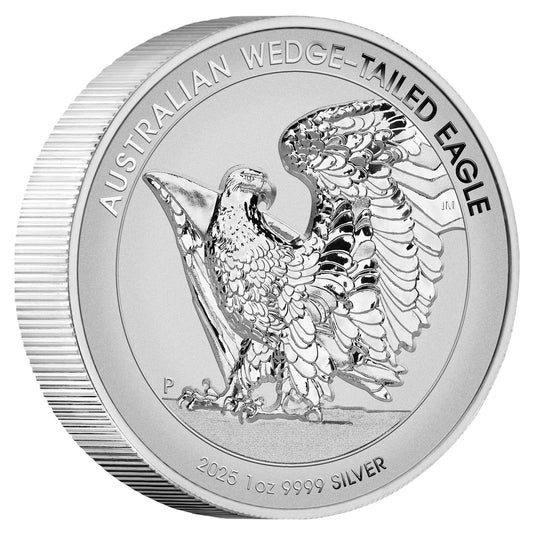 2025 $1 Australian Wedge-Tailed Eagle 1oz Silver High Relief Reverse Proof Coin