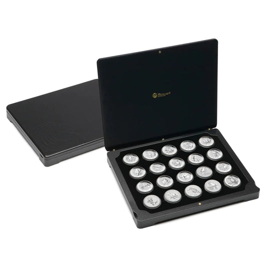 2009 $1 Australian Kookaburra 20th Edition 1oz Silver BU 20 Coin Set