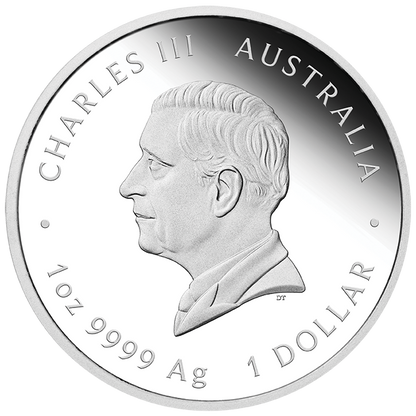2025 $1 Lunar Year of The Snake 1oz Silver Proof Coin