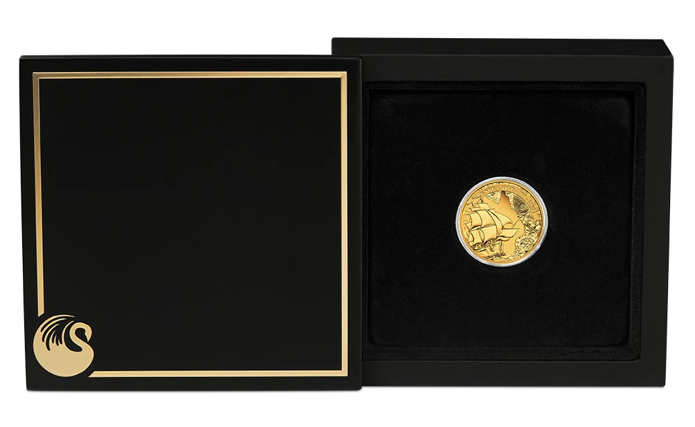 2020 $25 Voyage of Discovery Endeavour 1/4oz Gold Proof Coin