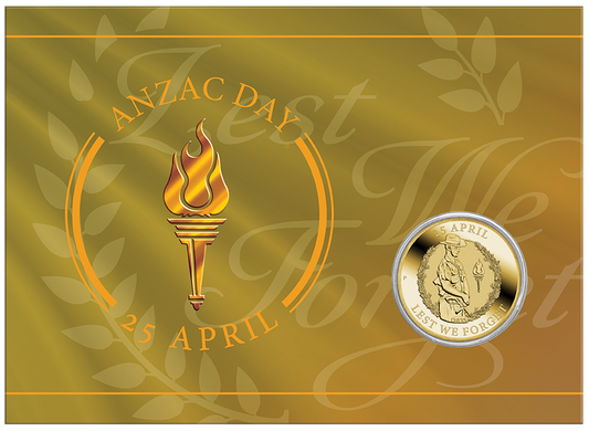2025 $1 Lest We Forget ANZAC Day Uncirculated Coin