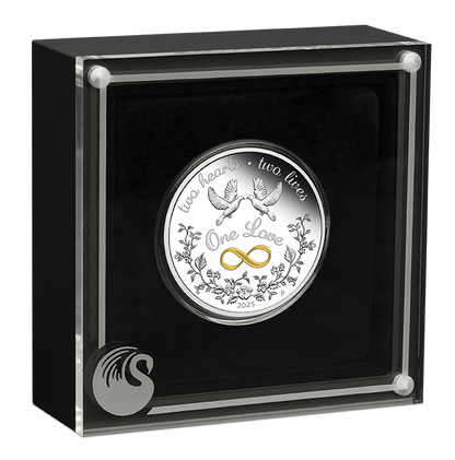 2025 $1 One Love 1oz Silver Proof Coin