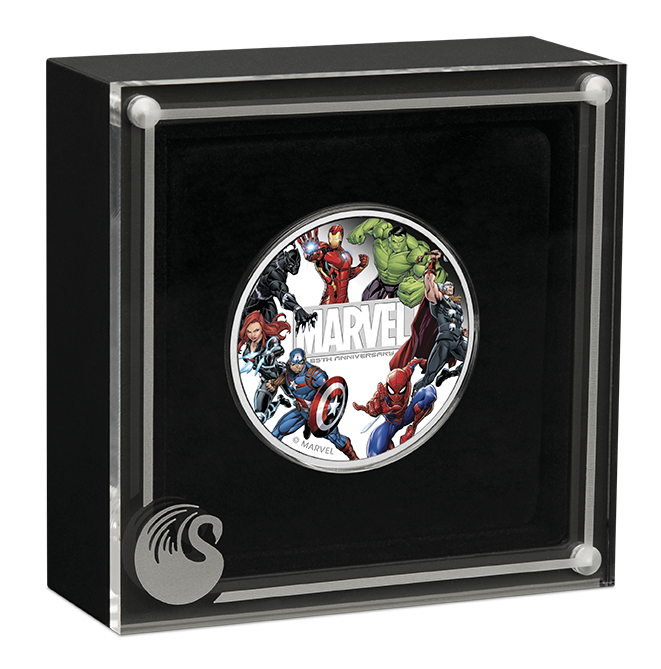 Tuvalu 2024 $1 Marvel 85th Anniversary 1/2oz Silver Proof Coloured Coin