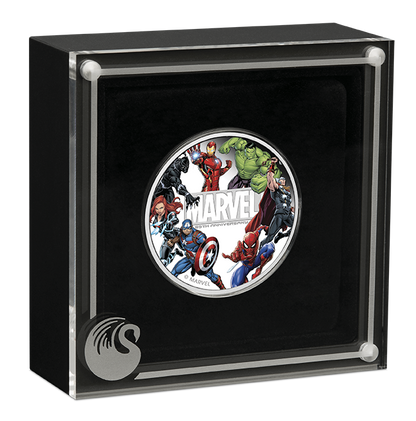 Tuvalu 2024 $1 Marvel 85th Anniversary 1/2oz Silver Proof Coloured Coin