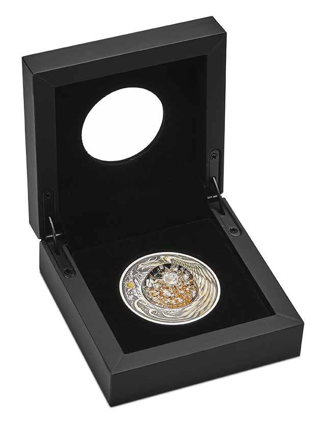 Tuvalu 2024 $2 Alicanto 2oz Silver Coloured Antiqued Coin