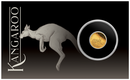 2025 $2 Australian Kangaroo 0.5g Gold Proof Coin