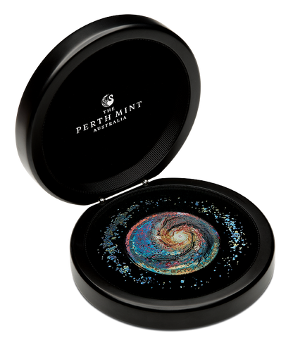 2025 $25 Extragalactic 5oz Silver Coloured Patinaed Coin