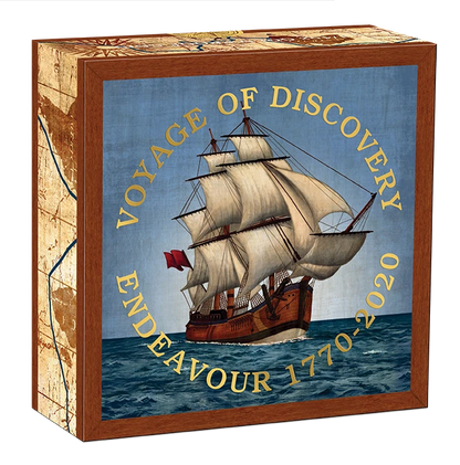 2020 $25 Voyage of Discovery Endeavour 1/4oz Gold Proof Coin