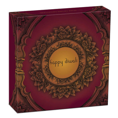2023 Happy Diwali 1oz Silver Gilded Medallion
