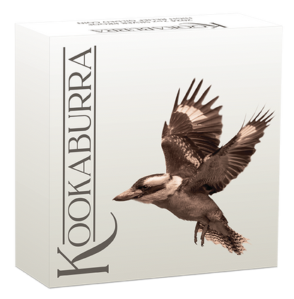 2024 $2 Australian Kookaburra Selectively Gold Plated 2oz Silver High Relief Proof Coin