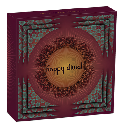 2024 Happy Diwali 1oz Silver Gilded Medallion