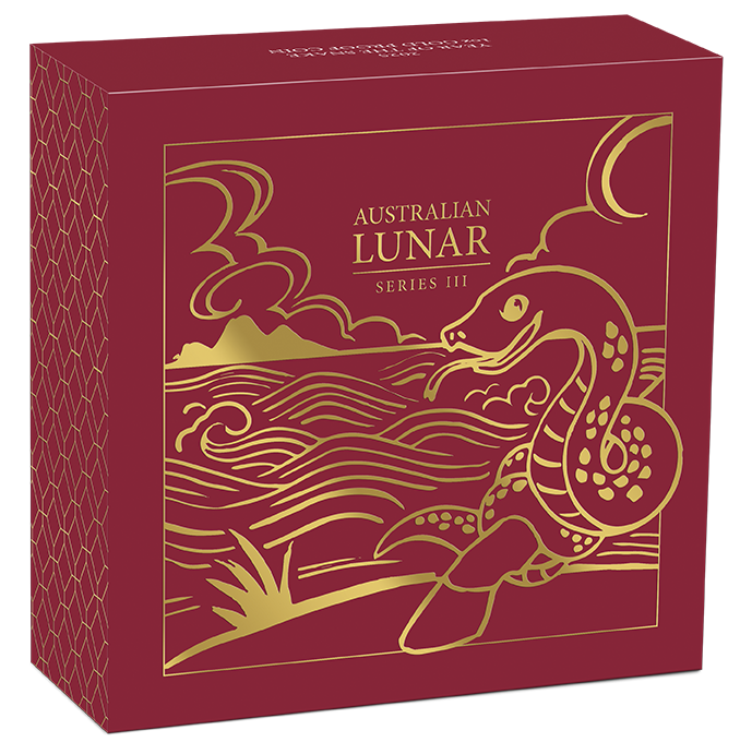 2025 $100 Lunar Year of The Snake 1oz Gold Proof Coin