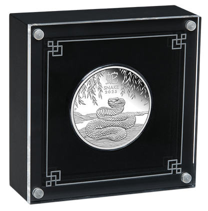 2025 $1 Lunar Year of The Snake 1oz Silver Proof Coin
