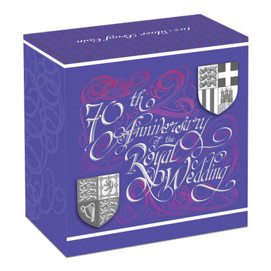 2017 $1 70th Anniversary of The Royal Wedding 1oz Silver Proof Coin