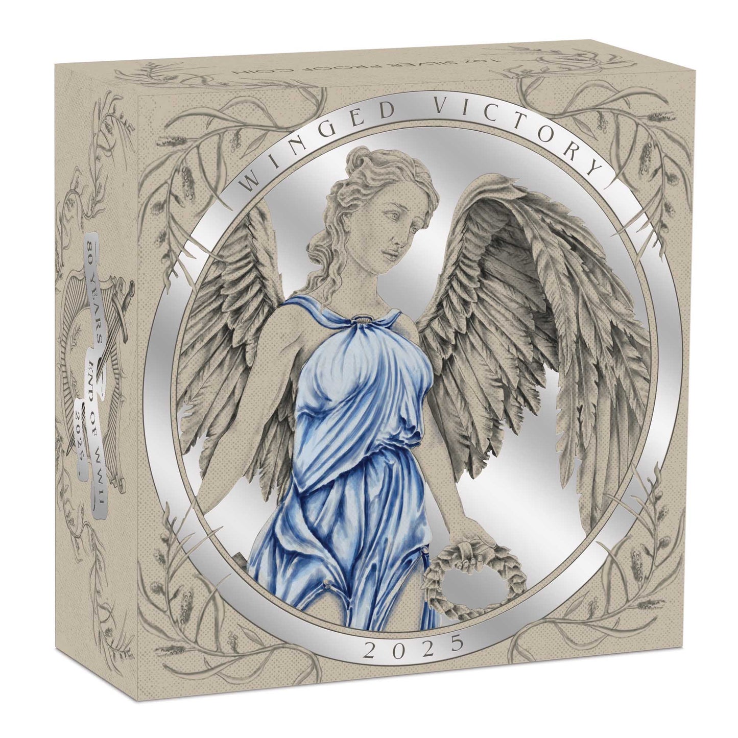 2025 $1 Winged Victory 80th Anniversary End of WWII 1oz Silver Proof Coin
