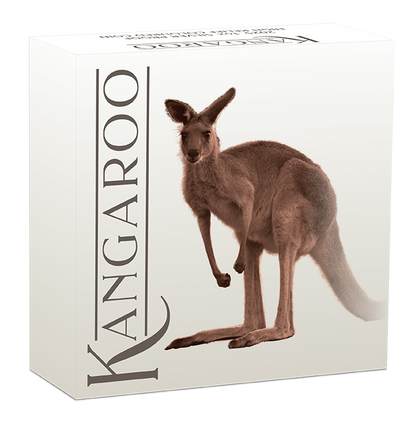 2025 $1 Australian Kangaroo 1oz Silver Coloured High Relief Proof Coin