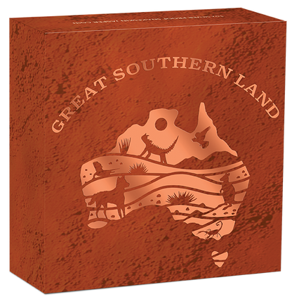 2025 $1 Great Southern Land Snakeskin Jasper 1oz Silver Proof Coin