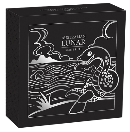 2025 $2 Lunar Year of The Snake 2oz Silver Antiqued Coin