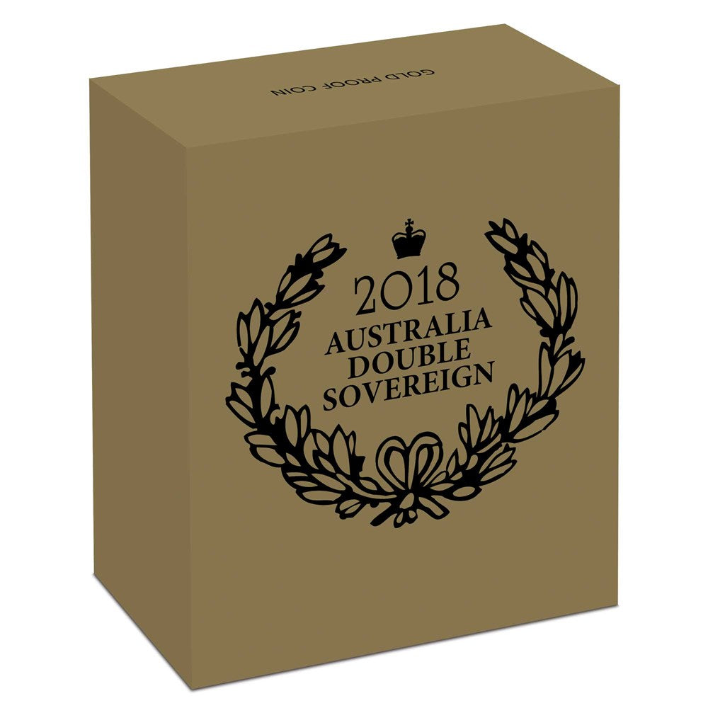 2018 $50 Australia Double Sovereign Gold Proof Coin