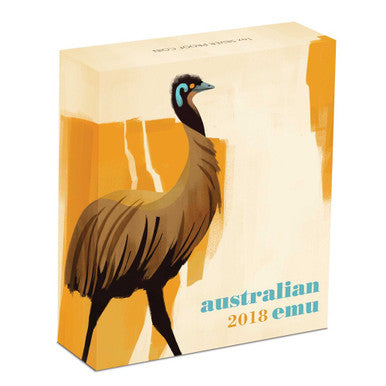 2018 $1 Australian Emu 1oz Silver Proof Coin