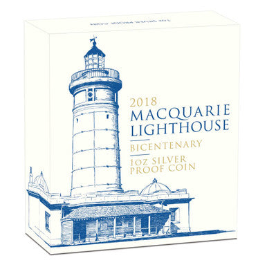 2018 $1 Macquarie Lighthouse Bicentenary 1oz Silver Proof Coin