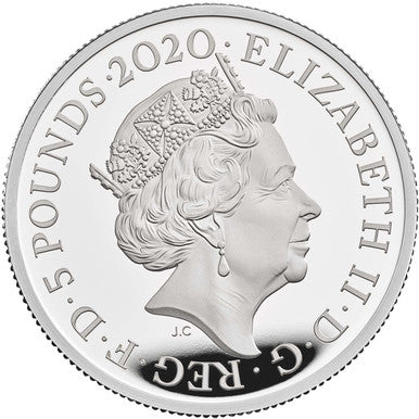 UK 2020 £5 Elton John 2oz Silver Proof Coin