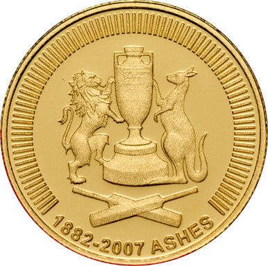 2007 $10 The Ashes 1/10oz Gold Proof Coin