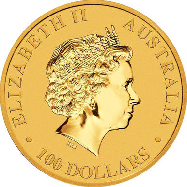 2011 $100 25th Anniversary Australia's Official Gold Coin Program 1oz Gold Proof Coin