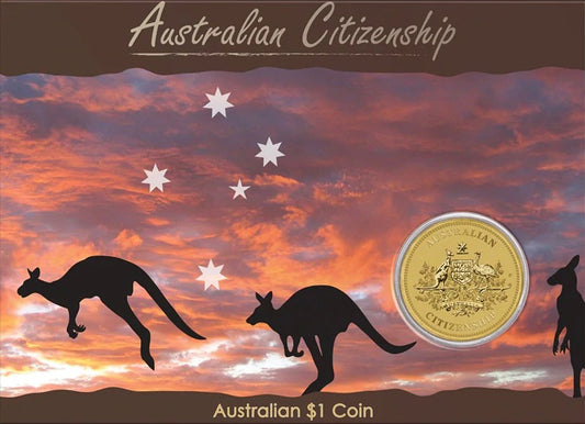 2009 $1 Australian Citizenship Uncirculated Coin