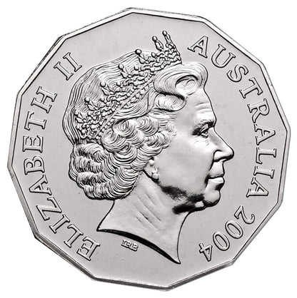 2004 50c Primary School Student Winning Design Uncirculated Coin