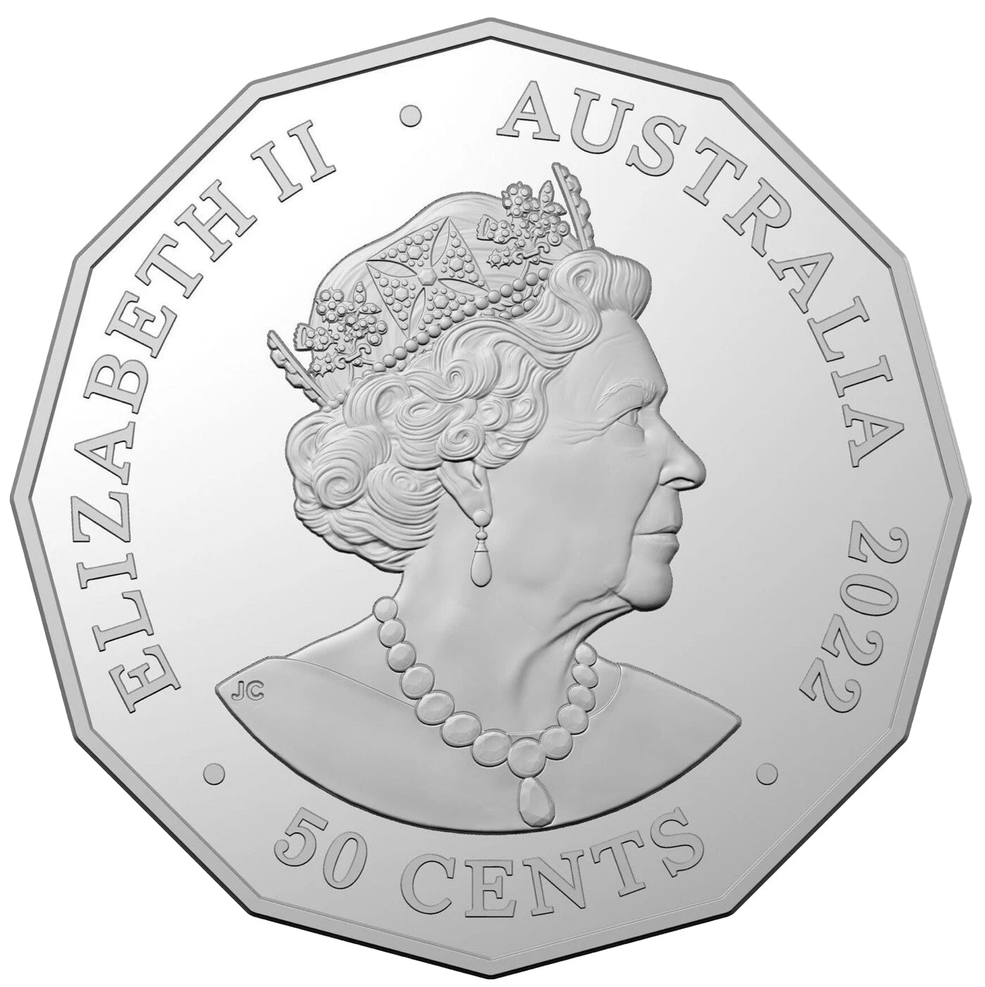 2022 50c The Queen's Platinum Jubilee PNC