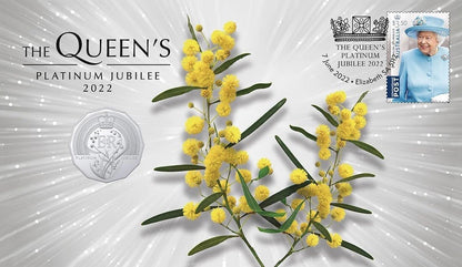 2022 50c The Queen's Platinum Jubilee PNC