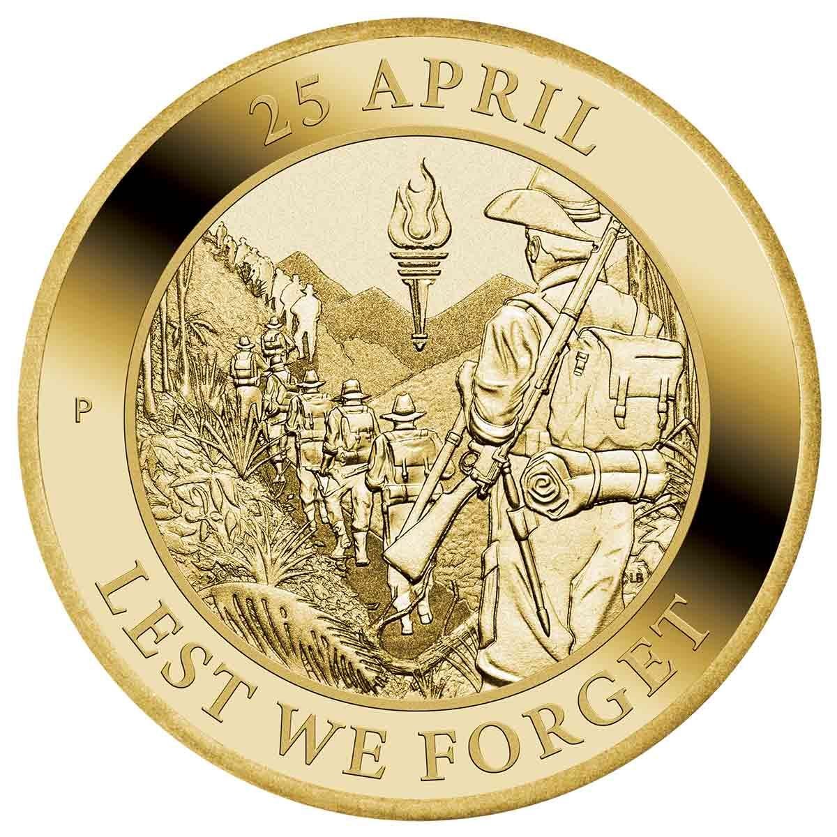 2022 $1 ANDA Brisbane 80th Anniversary of The Kokoda Campaign Trail PNC