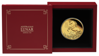 2026 $100 Lunar Year of The Horse 1oz Gold Proof Coin