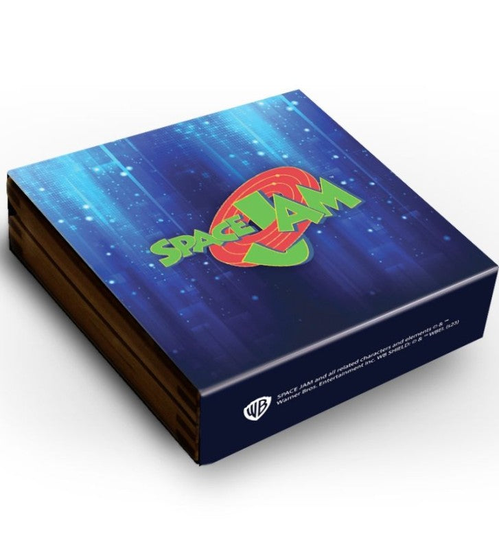 Niue 2022 $5 Space Jam 2oz Silver Coloured Antiqued Coin