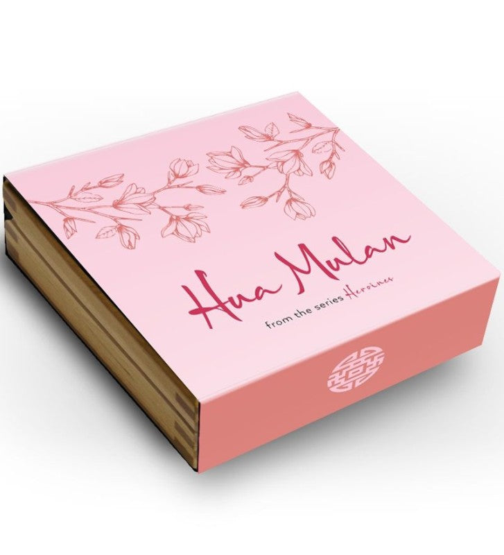 Niue 2021 $5 Heroines Hua Mulan 2oz Silver Coloured Antiqued Coin