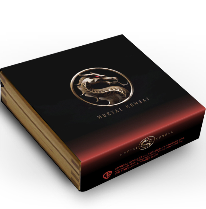 Niue 2022 $5 Mortal Kombat 2oz Silver Coloured Antiqued Coin