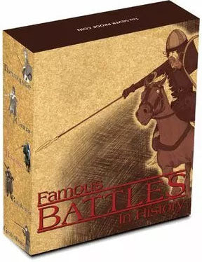 Tuvalu 2009 $1 Famous Battles In History Hastings 1oz Silver Coloured Proof Coin