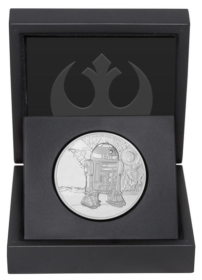 Niue 2016 $2 Star Wars R2-D2 1oz Silver Proof Coin