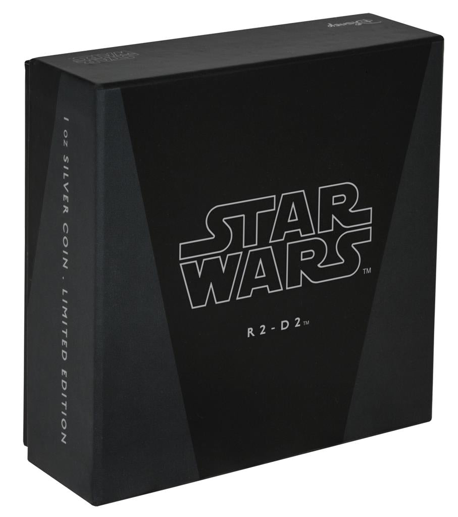 Niue 2016 $2 Star Wars R2-D2 1oz Silver Proof Coin