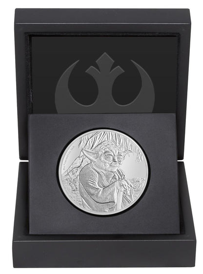 Niue 2016 $2 Star Wars Yoda 1oz Silver Proof Coin