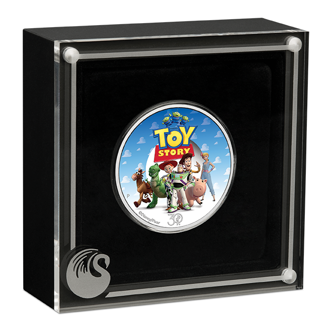 Tuvalu 2025 50c Toy Story 30 Years and Beyond 1/2oz Silver Coloured Proof Coin