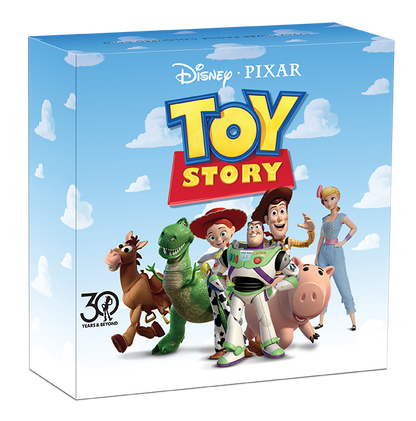 Tuvalu 2025 50c Toy Story 30 Years and Beyond 1/2oz Silver Coloured Proof Coin