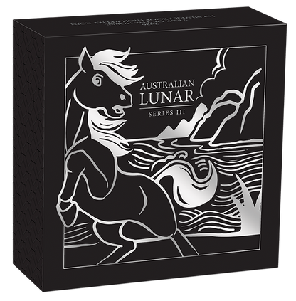 2026 $1 Lunar Year of The Horse 1oz Silver High Relief Proof Coin