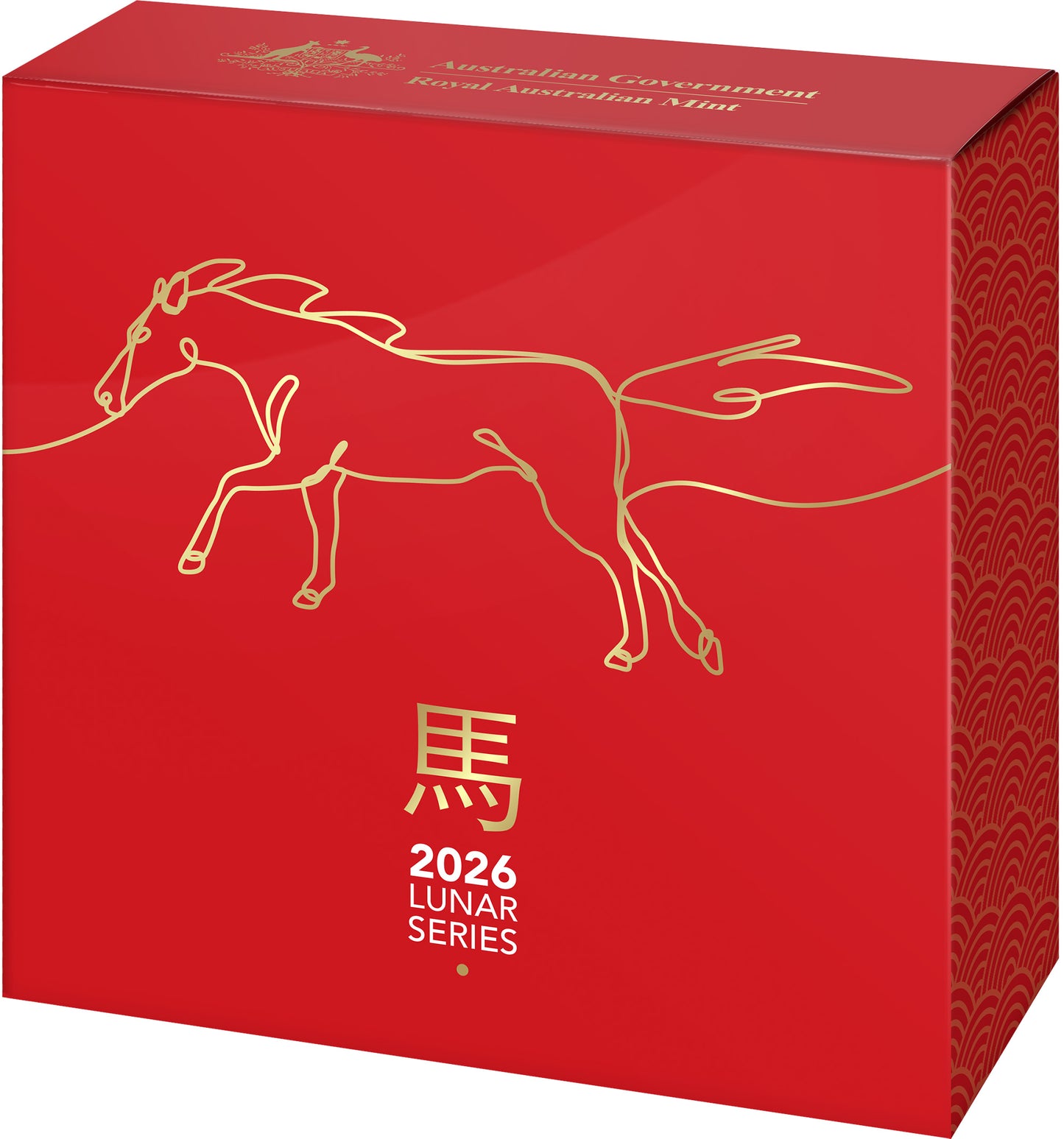 2026 $5 Year of The Horse 1oz Silver Proof Domed Coin