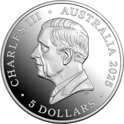 2025 $5 Australian Koala 1oz Silver Proof High Relief Coin