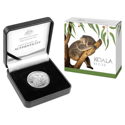 2025 $5 Australian Koala 1oz Silver Proof High Relief Coin