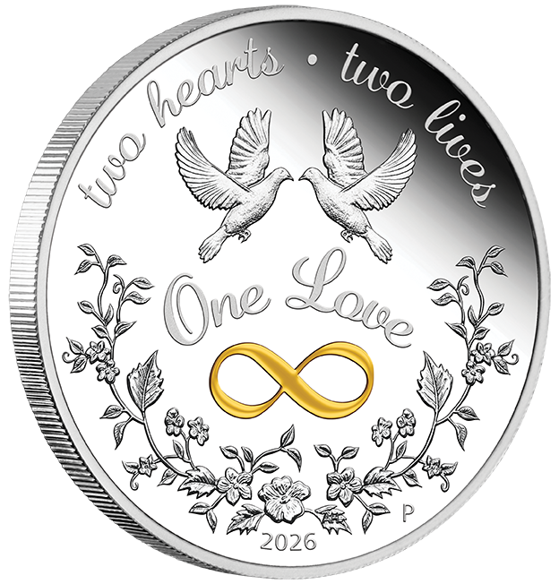 2026 $1 One Love 1oz Silver Proof Coin